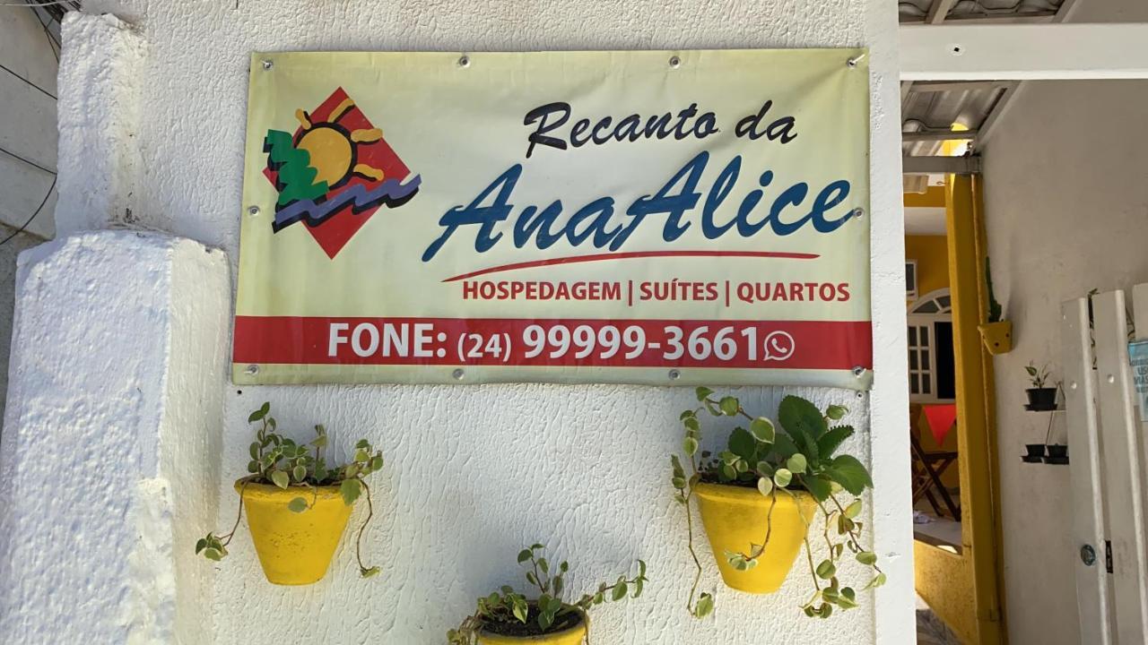 Pousada Recanto Da Ana Alice Vila do Abraao ภายนอก รูปภาพ